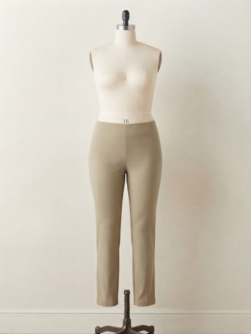 J. Jill Straight Leg Ankle Pants in Olive Taupe